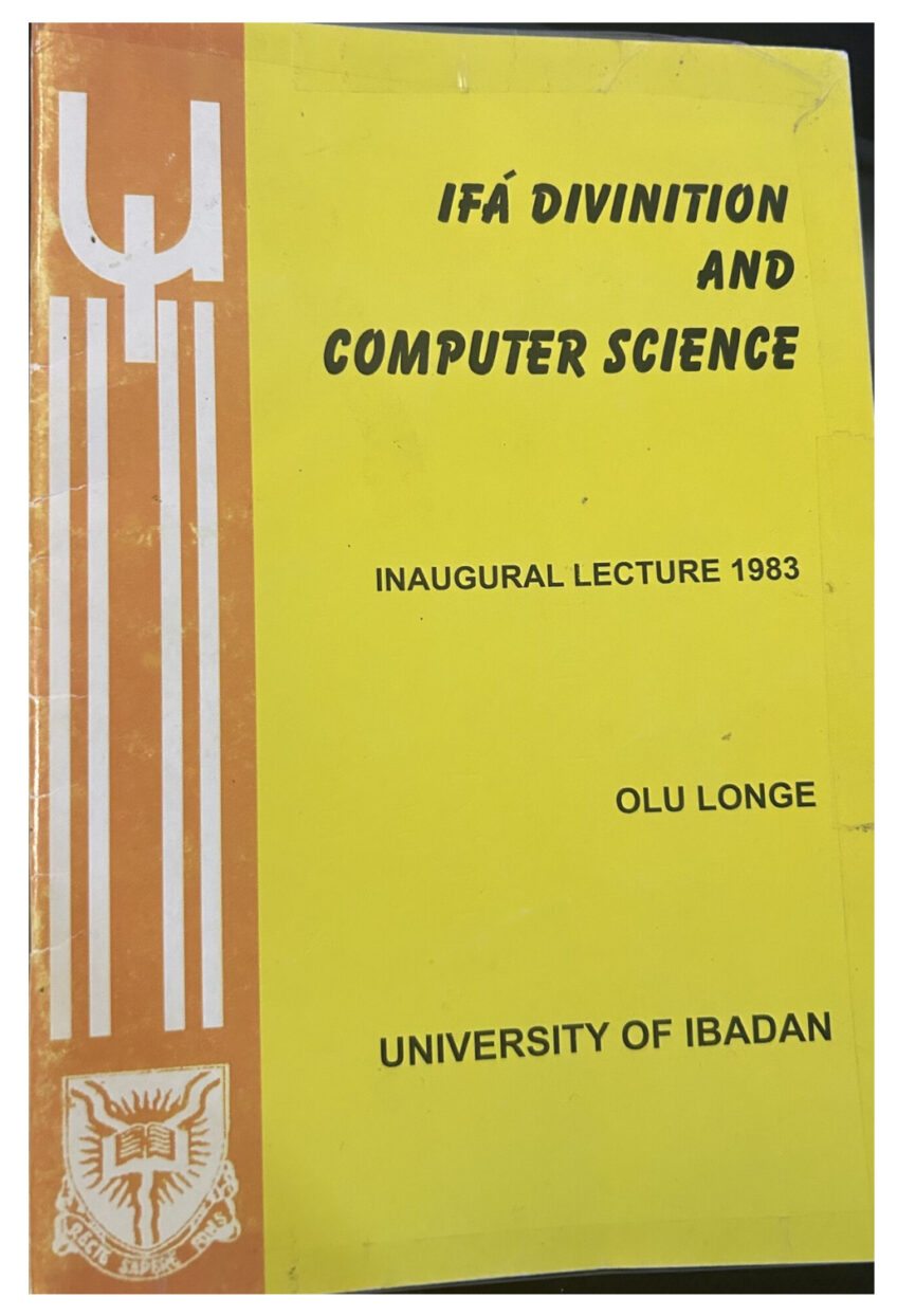 An Obscure Little Book About An Ancient African Computational System Written 52 Years Ago