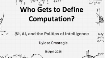 An Output Is Not a Decision: Ifá, AI, and the Ethical Labour of Interpretation